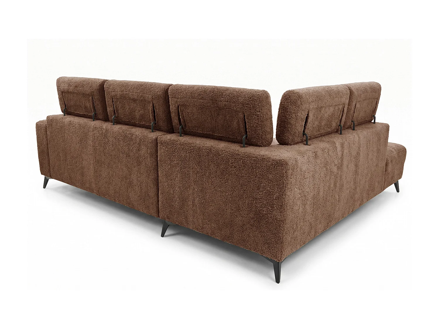 Canapé d’angle Felicity – premium, relaxation électrique, USB et design modern organic
