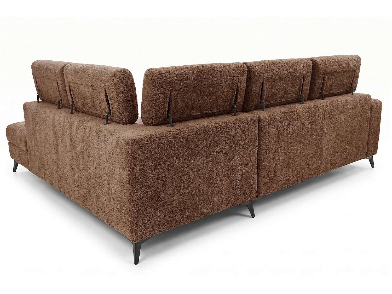 Narożnik Velvet ultra komfort – efekt chmury – miękka tkanina premium – funkcja relax