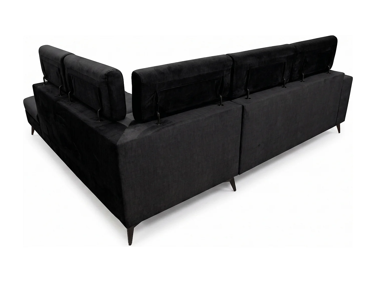 Narożnik Velvet ultra komfort – efekt chmury – miękka tkanina premium – funkcja relax