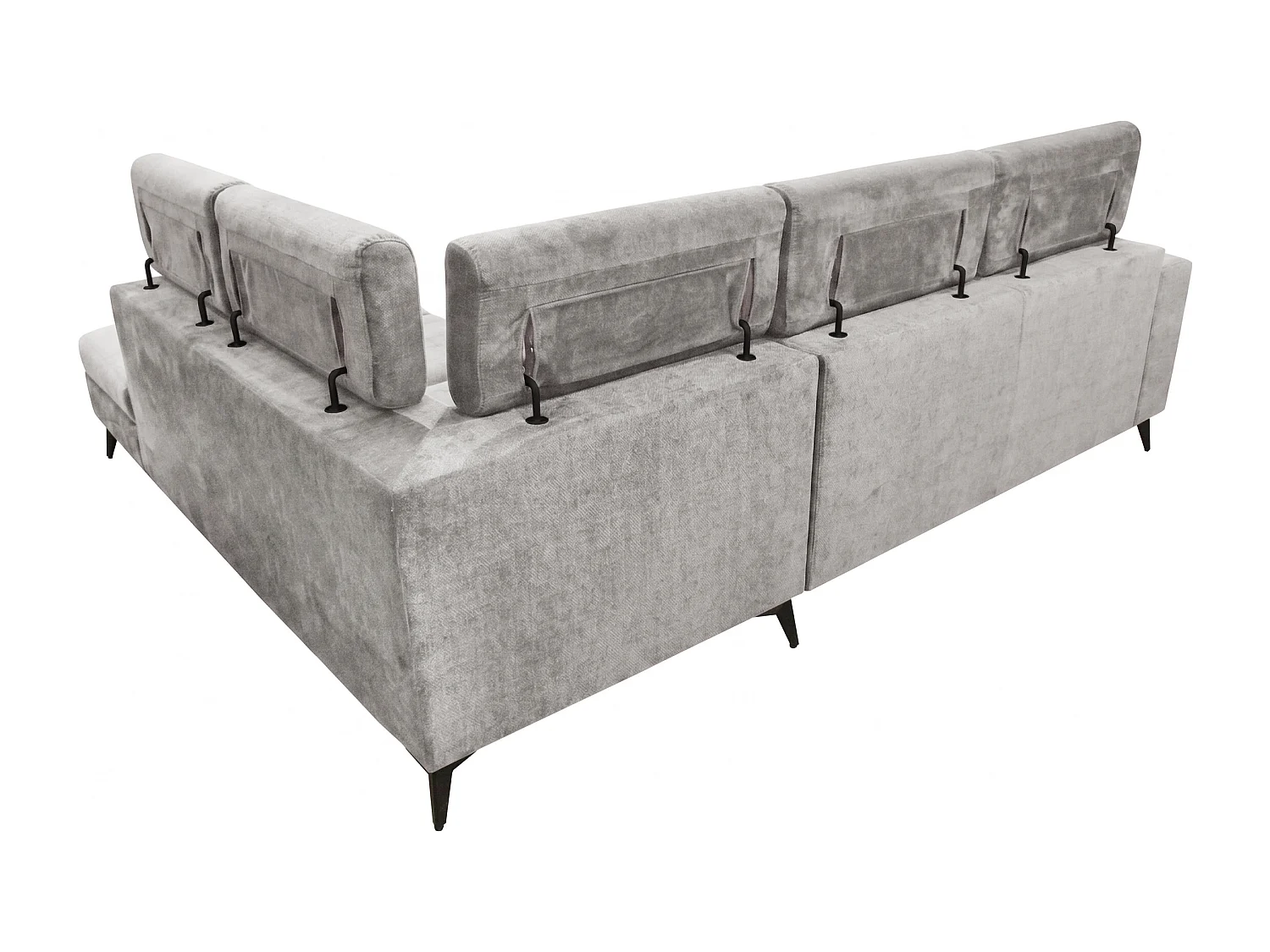 Narożnik Velvet ultra komfort – efekt chmury – miękka tkanina premium – funkcja relax