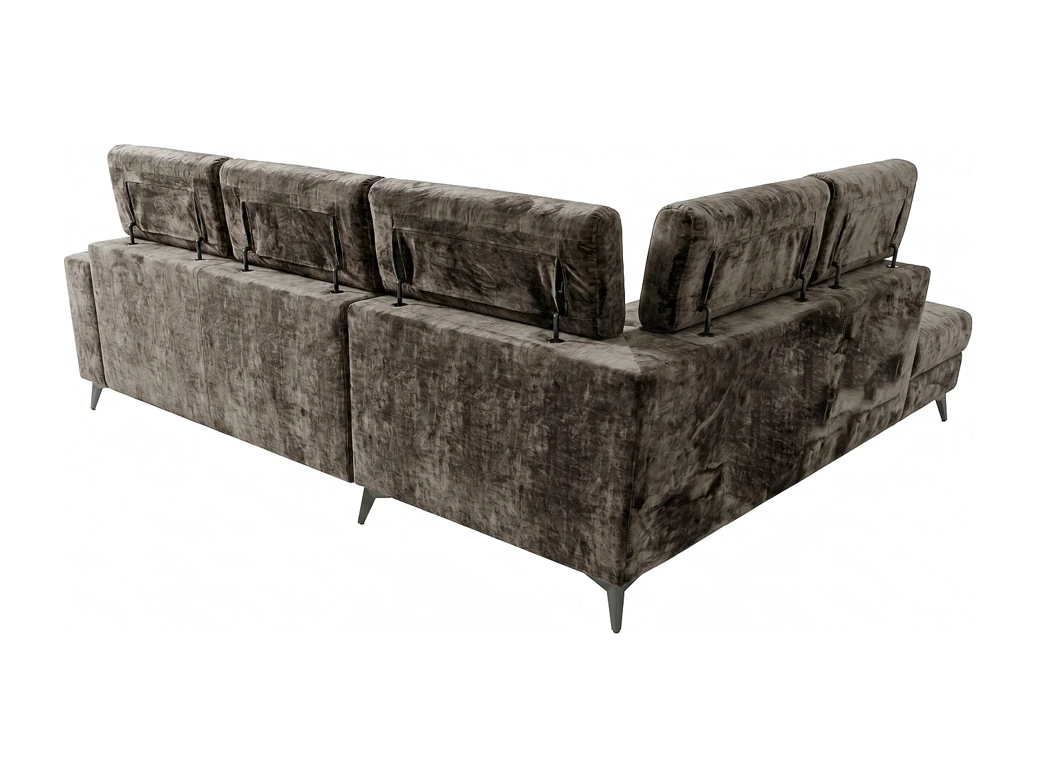 Narożnik Velvet ultra komfort – efekt chmury – miękka tkanina premium – funkcja relax