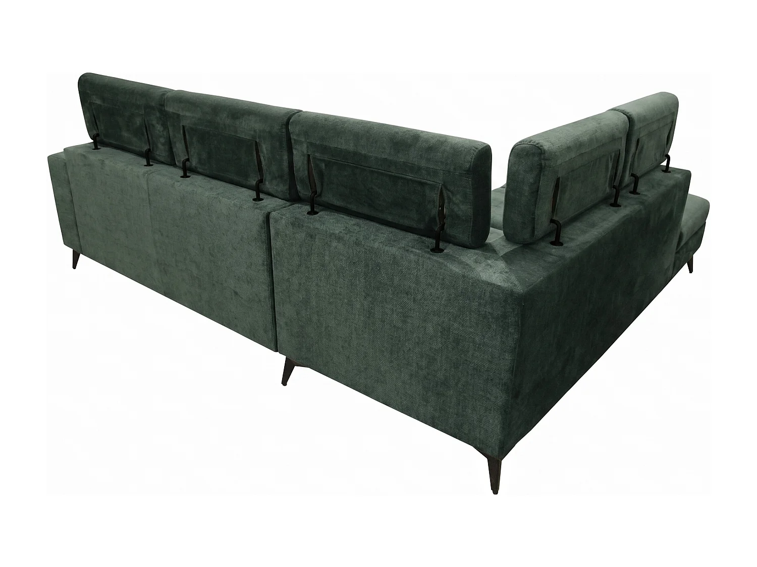 Narożnik Velvet ultra komfort – efekt chmury – miękka tkanina premium – funkcja relax