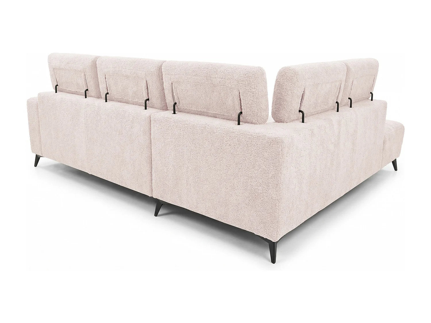 Canapé d’angle Felicity – premium, relaxation électrique, USB et design modern organic
