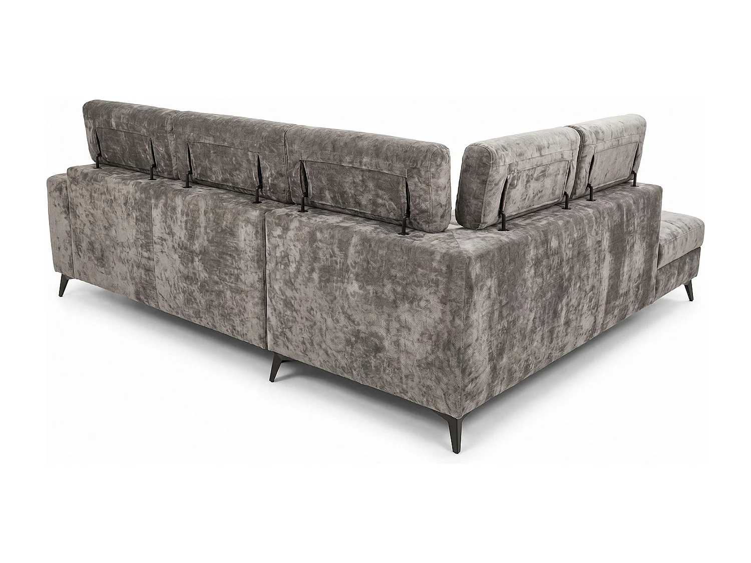 Narożnik Velvet ultra komfort – efekt chmury – miękka tkanina premium – funkcja relax