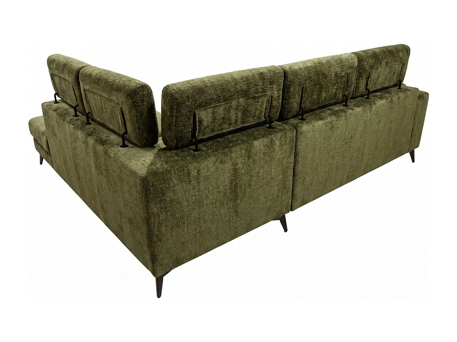 Narożnik Velvet ultra komfort – efekt chmury – miękka tkanina premium – funkcja relax