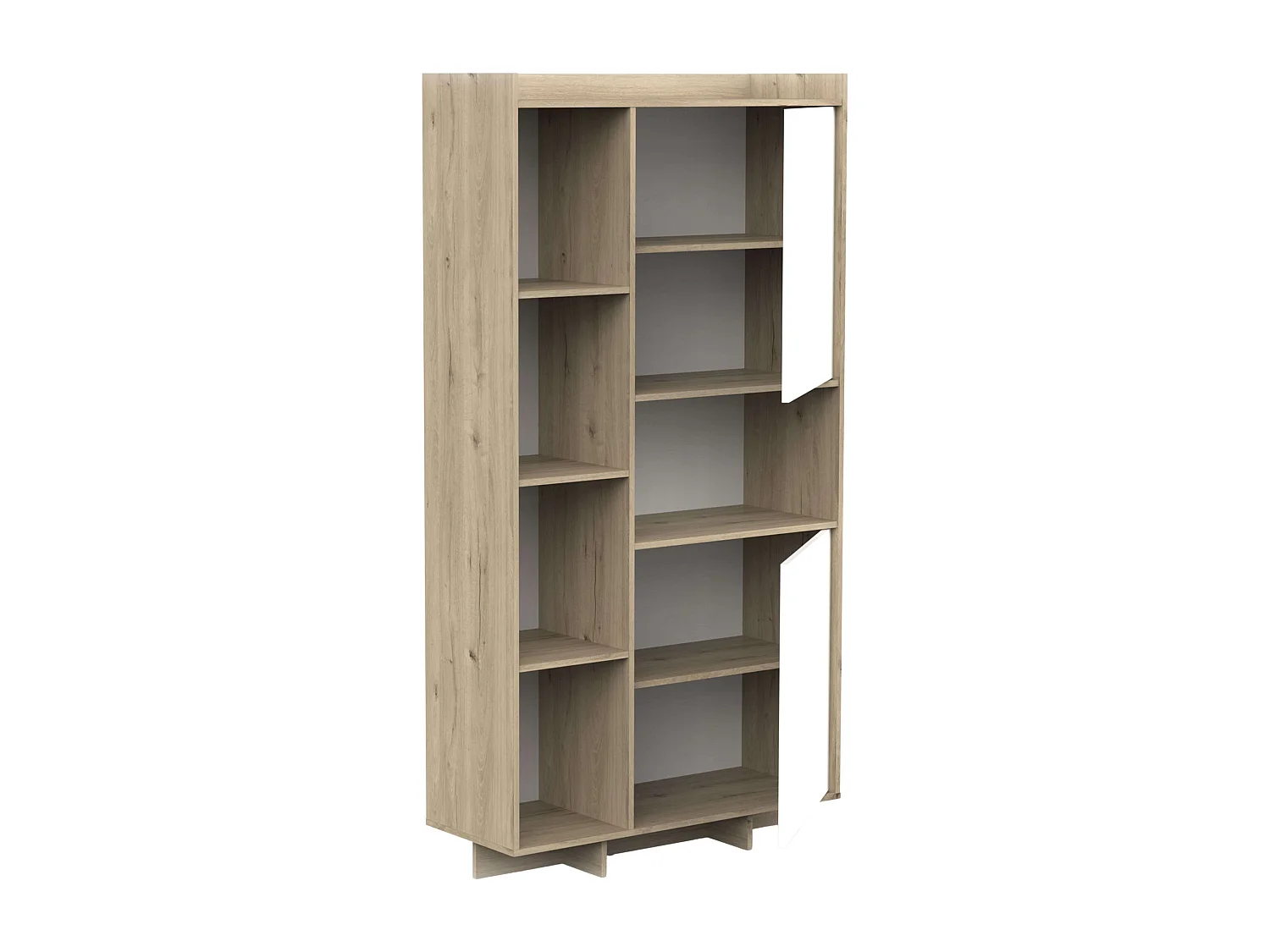 Pack salón Lead (mueble tv, aparador, estantería y mesa comedor extensible)