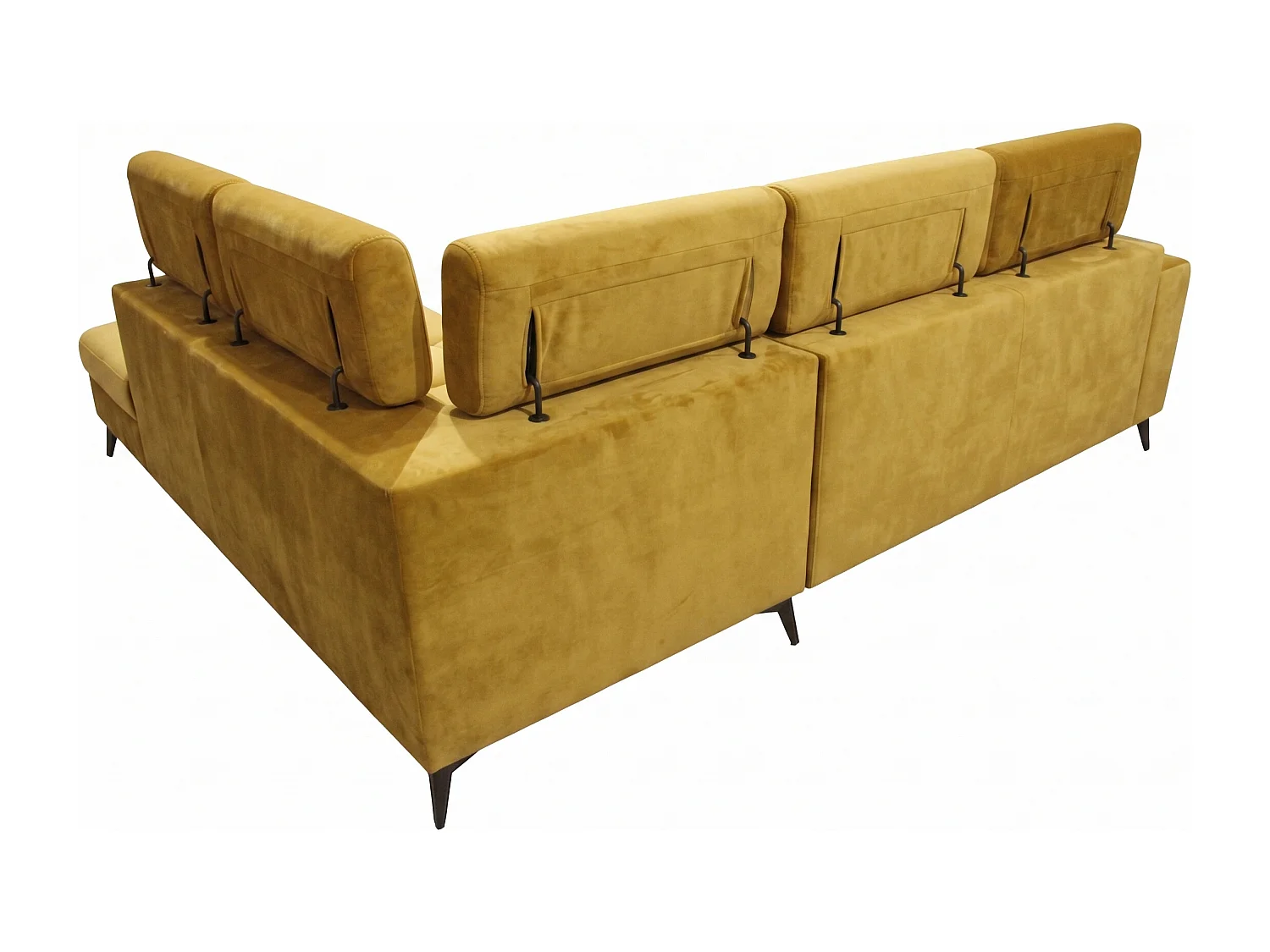 Narożnik Velvet ultra komfort – efekt chmury – miękka tkanina premium – funkcja relax