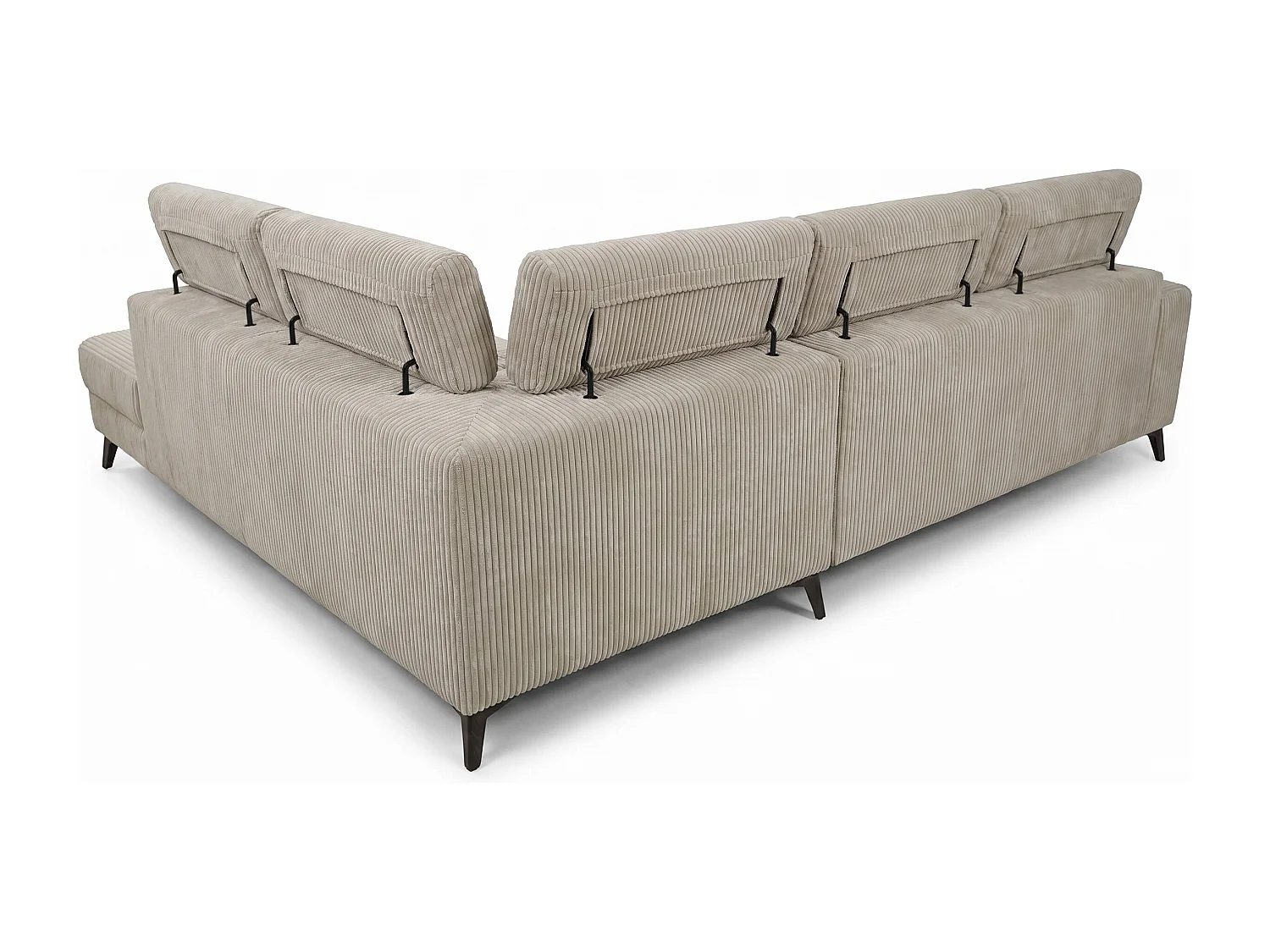 Narożnik Velvet ultra komfort – efekt chmury – miękka tkanina premium – funkcja relax