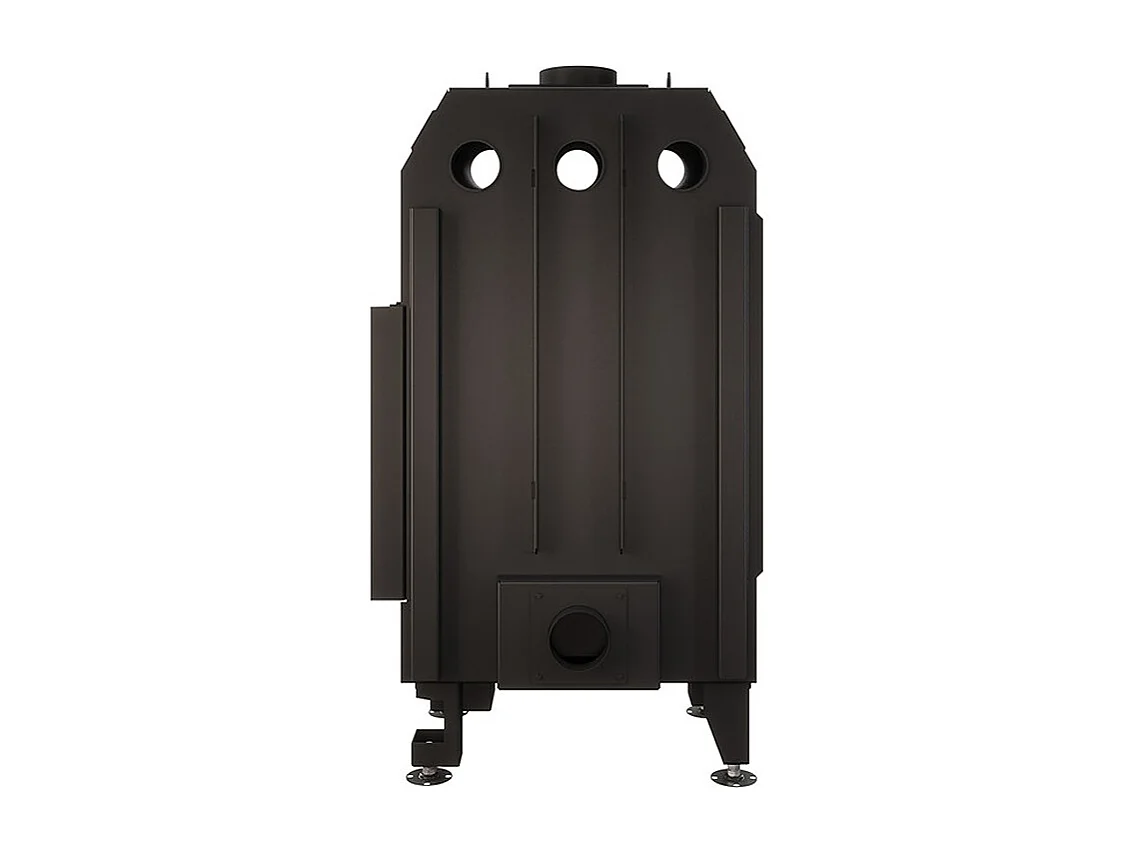 Cheminée d'angle Insert Ouverture à droite Noir Energy 65x50x47 (14,5 kW) ECO