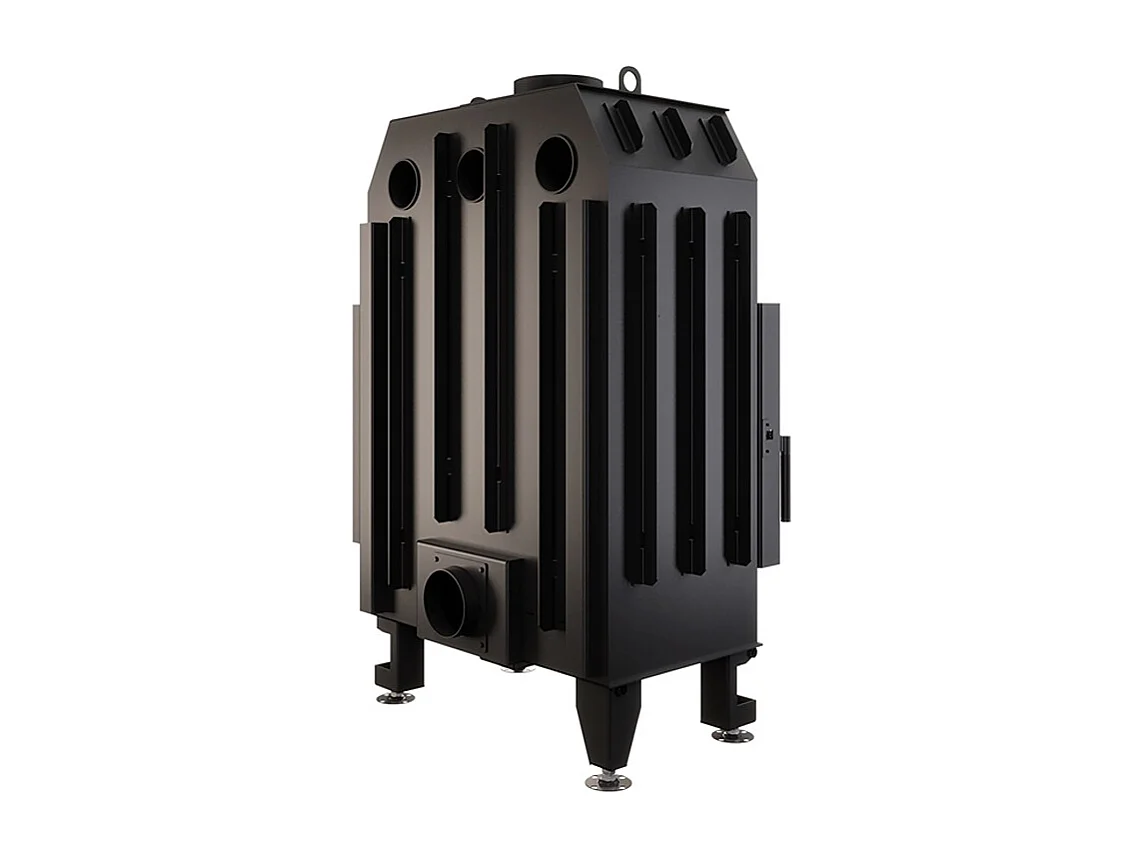 Cheminée d'angle Insert Ouverture à droite Energy 75x50x47 (15,1 kW) ECO
