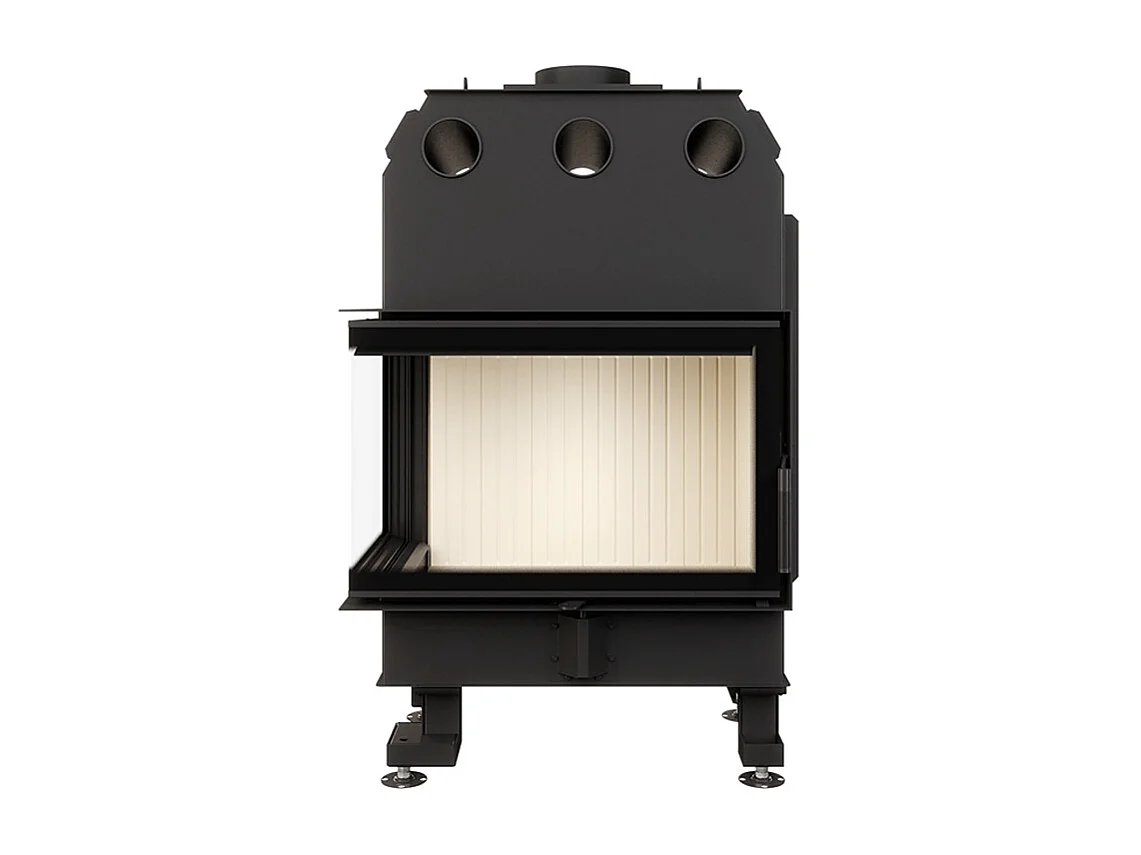 Cheminée d'angle Insert Ouverture gauche Energy 75x50x47 (15,1 kW) ECO