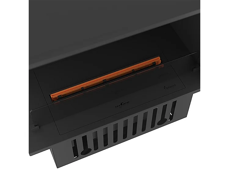 INVAPO CORNER 800 - Cheminée à vapeur d'eau LED multicolore, ouverture à gauche, d'angle