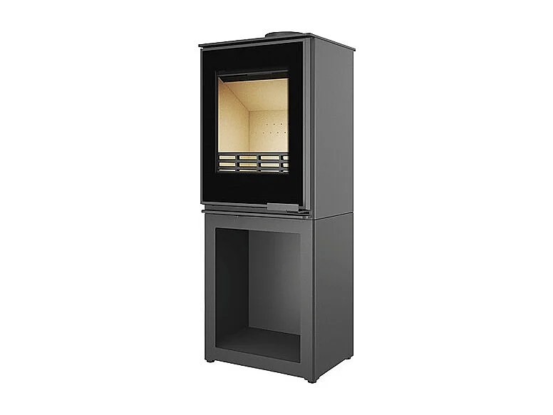 Poêle à bois autoportant - HARITA S15v ECO Decor Lbox