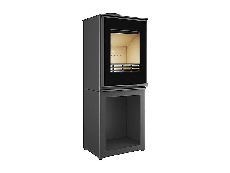 Poêle à bois autoportant - HARITA S15v ECO Decor Lbox