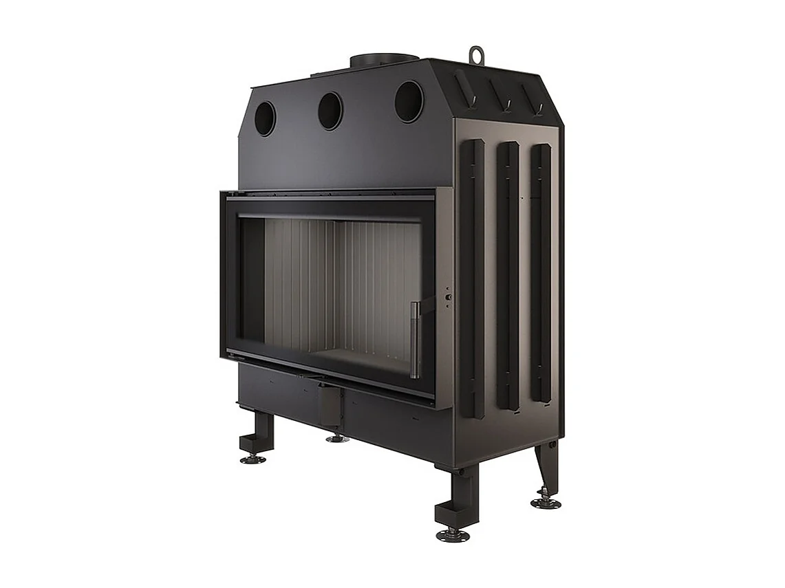 Insert de cheminée à bois Noir - Energy 90x50 (19,0 kW) ECO