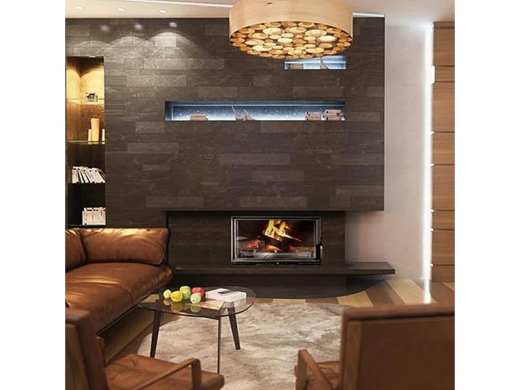 Poêle à bois encastrable -  W15 (9,4 KW) ECO