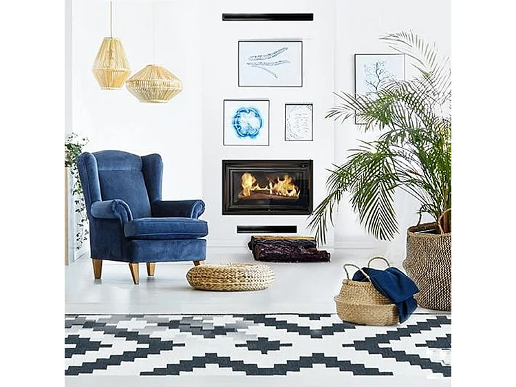 Poêle à bois encastrable -  W15 (9,4 KW) ECO
