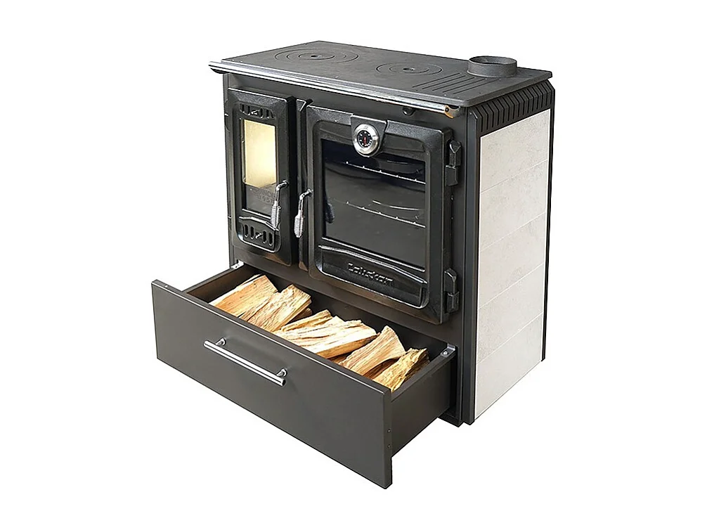 Poêle à bois autoportant avec four - Casing  216