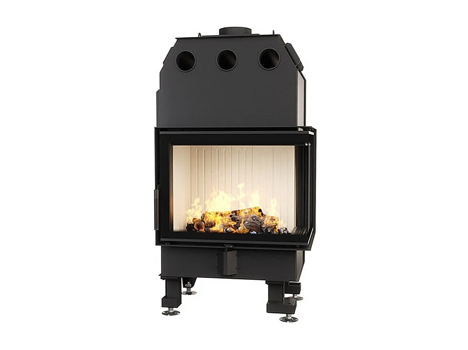 Cheminée d'angle Insert Ouverture à droite Energy 65x50x47 (14,5 kW) ECO