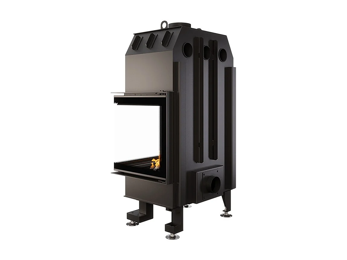 Cheminée d'angle Insert Ouverture à droite Energy 65x50x47 (14,5 kW) ECO