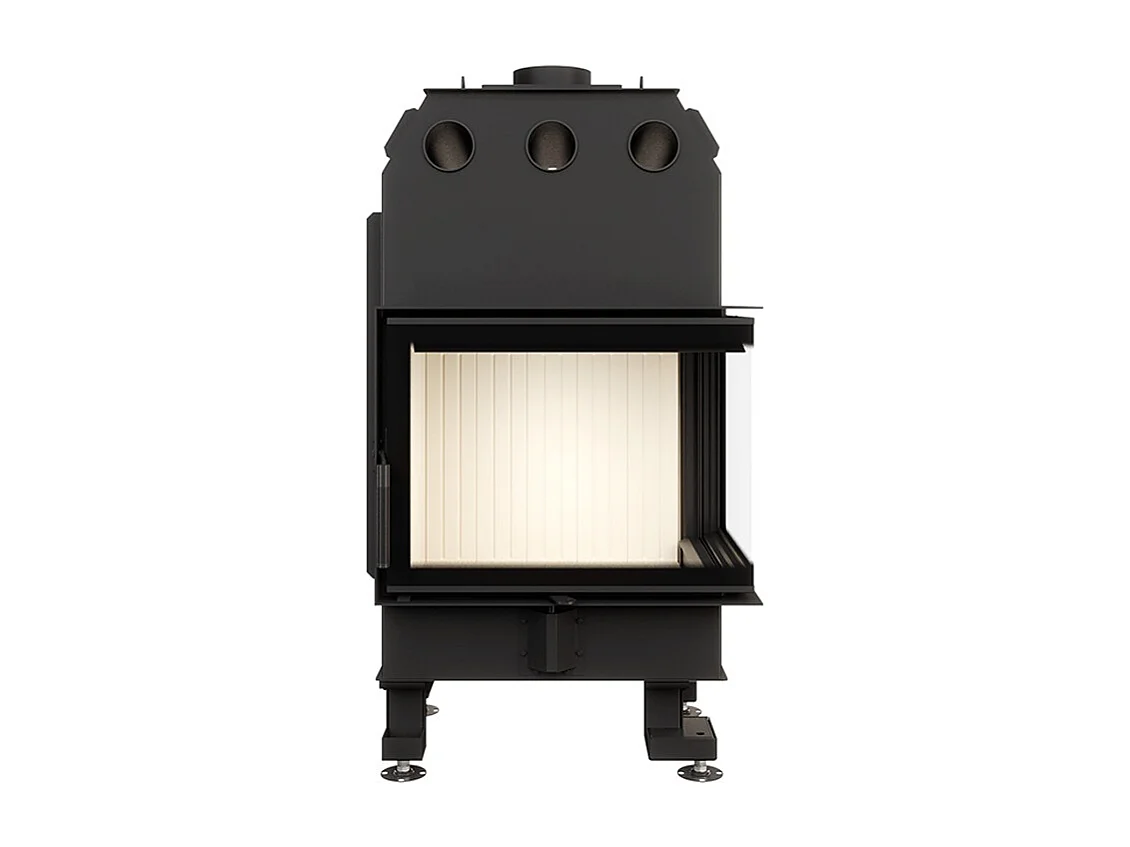 Cheminée d'angle Insert Ouverture à droite Energy 65x50x47 (14,5 kW) ECO