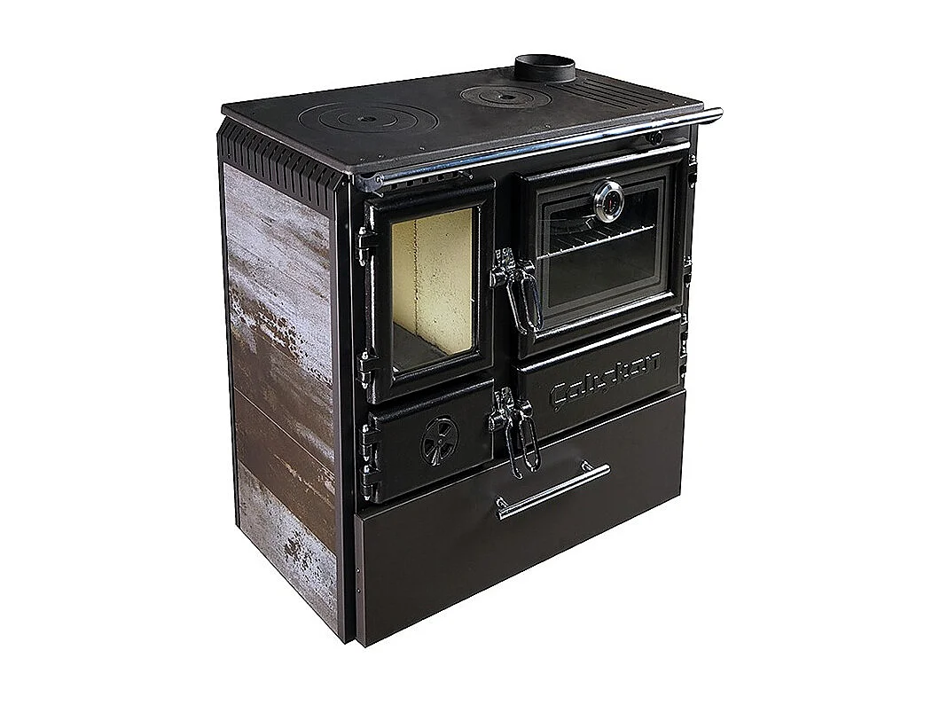 Poêle à bois autoportant avec four - Casing  214