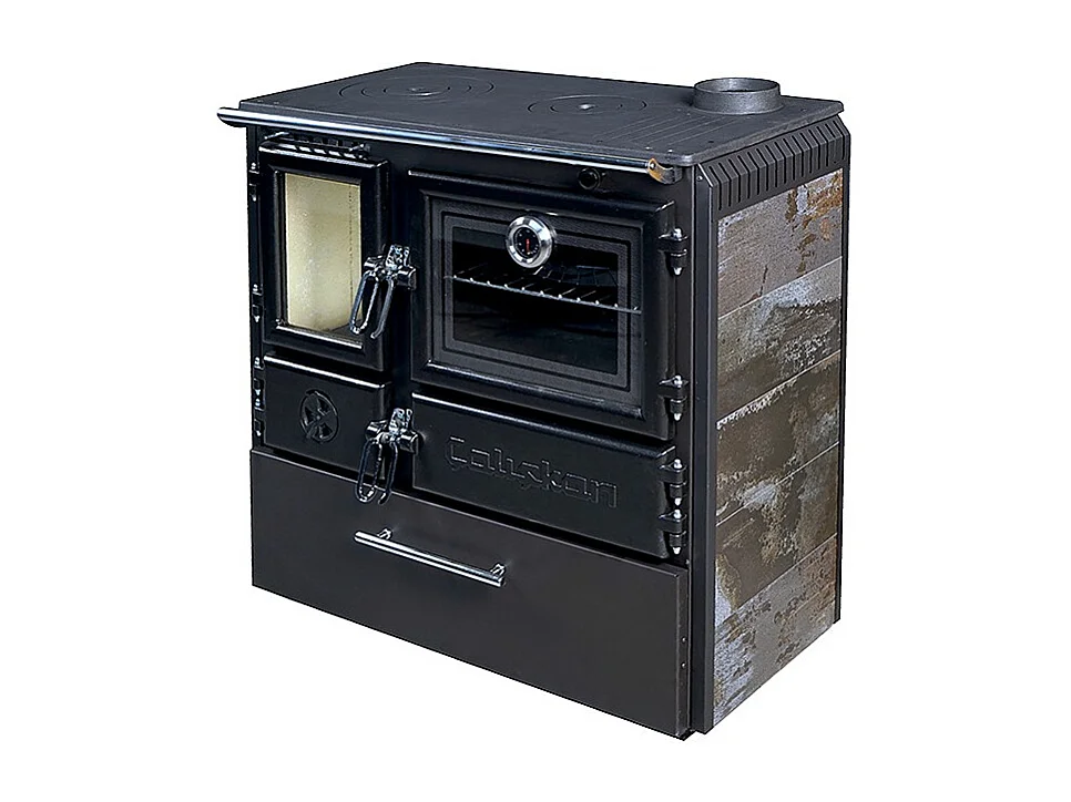 Poêle à bois autoportant avec four - Casing  214