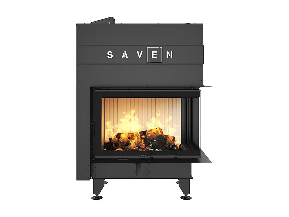 Cheminée d'angle Insert ouverture droite Energy Up 75х50х47 (15,1 kW) ECO