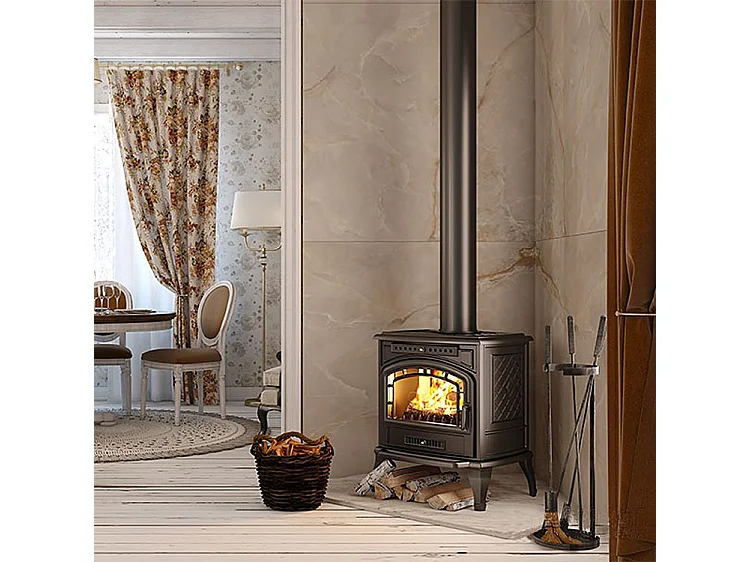 Poêle à bois sur pied - P7 (9,3 KW) ECO