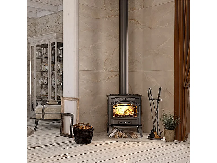 Poêle à bois sur pied - P7 (9,3 KW) ECO