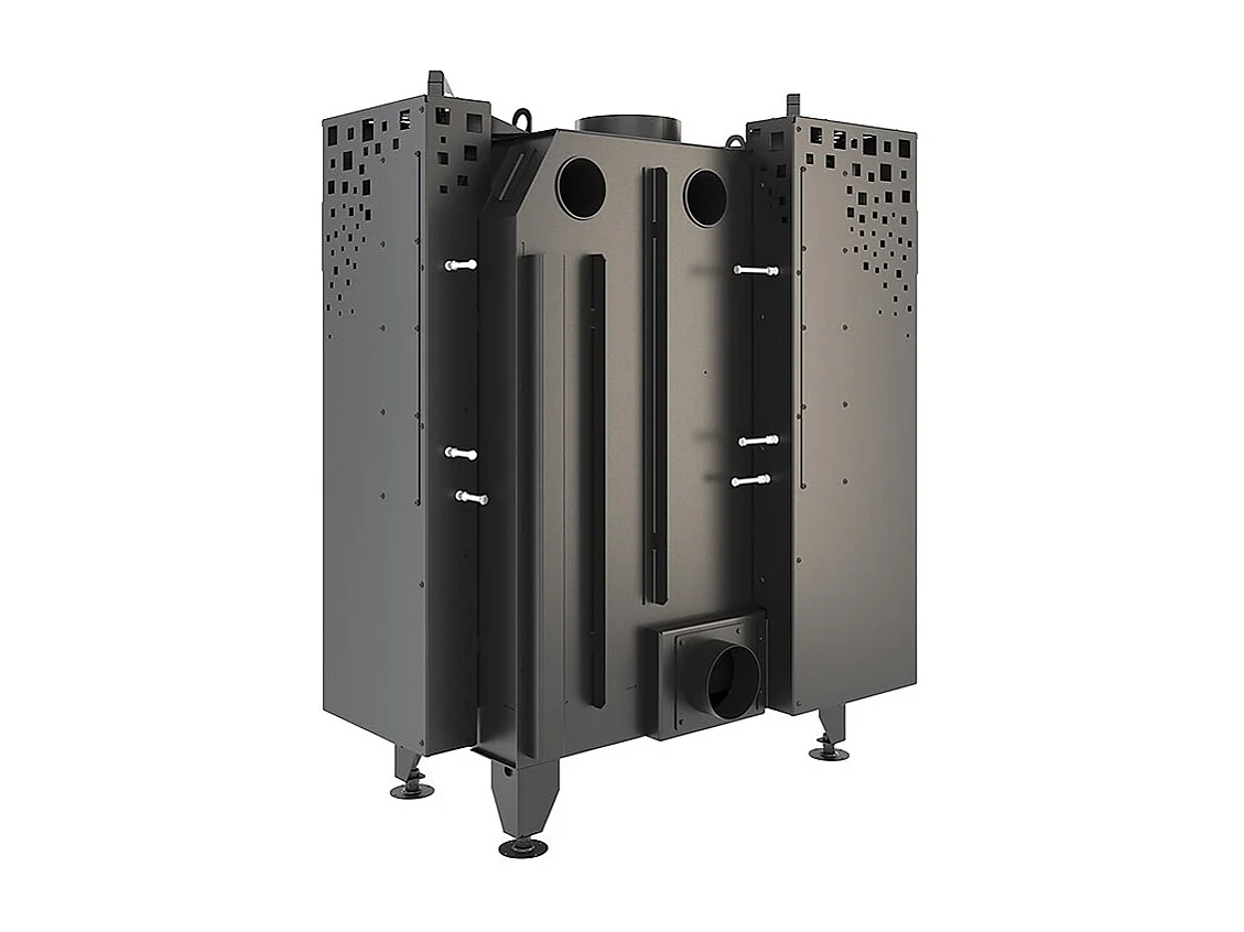 Cheminée d'angle Insert ouverture gauche Energy Up 85x50x47 (17,0 kW) ECO