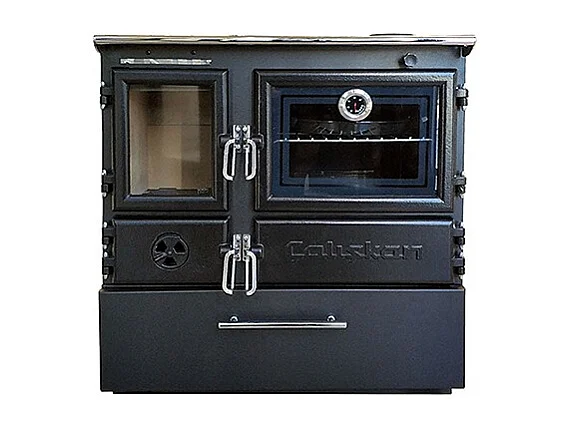 Poêle à bois autoportant avec four - Box  214
