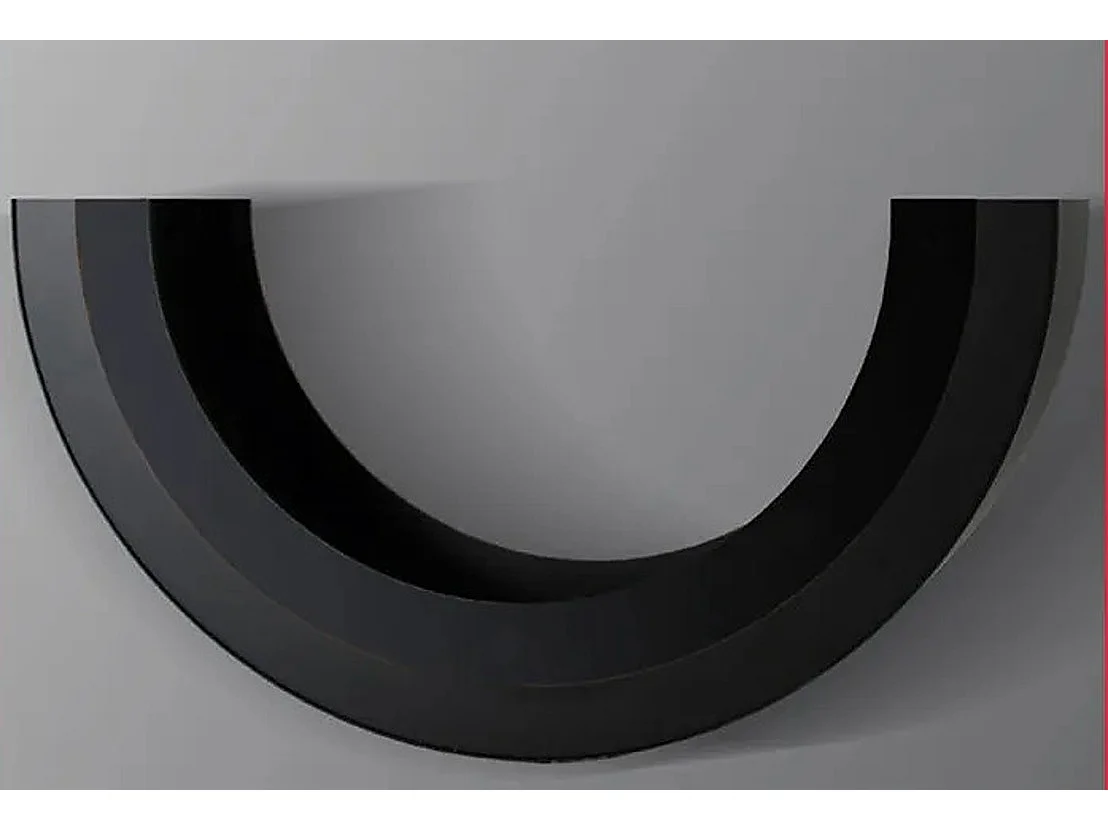 ERTA U - Bio-cheminée autoportante, différentes couleurs - Noir