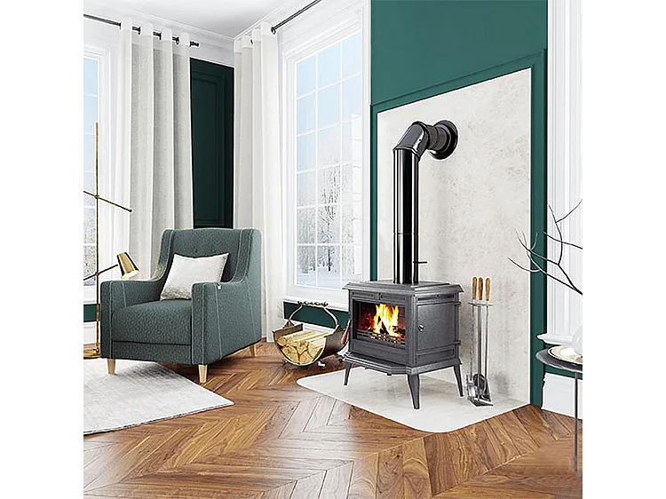 Poêle à bois sur pied - ATHENA S12 ECO