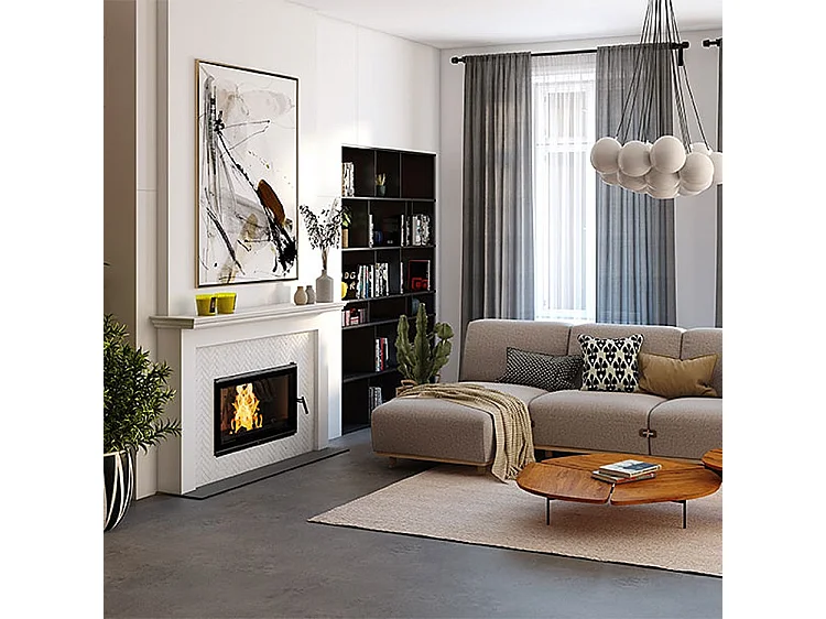 Poêle à bois encastrable -  W16 (13,5 KW) ECO