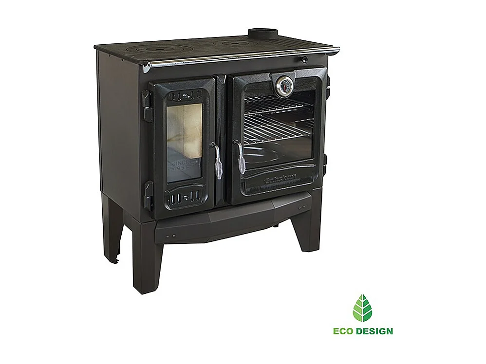 Poêle à bois autoportant avec four - Base 216