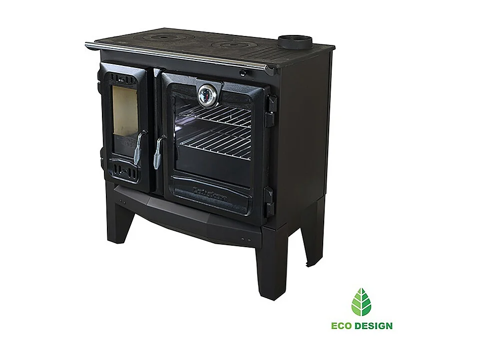 Poêle à bois autoportant avec four - Base 216