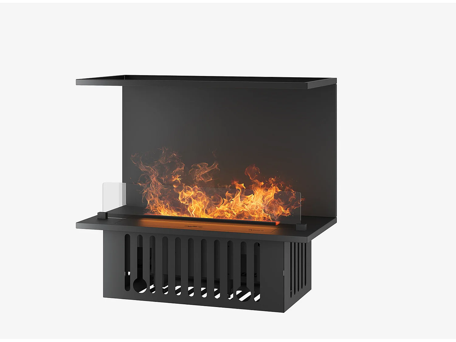 INVAPO INSIDE C 800 - Cheminée à vapeur d'eau LED multicolore à remplissage automatique