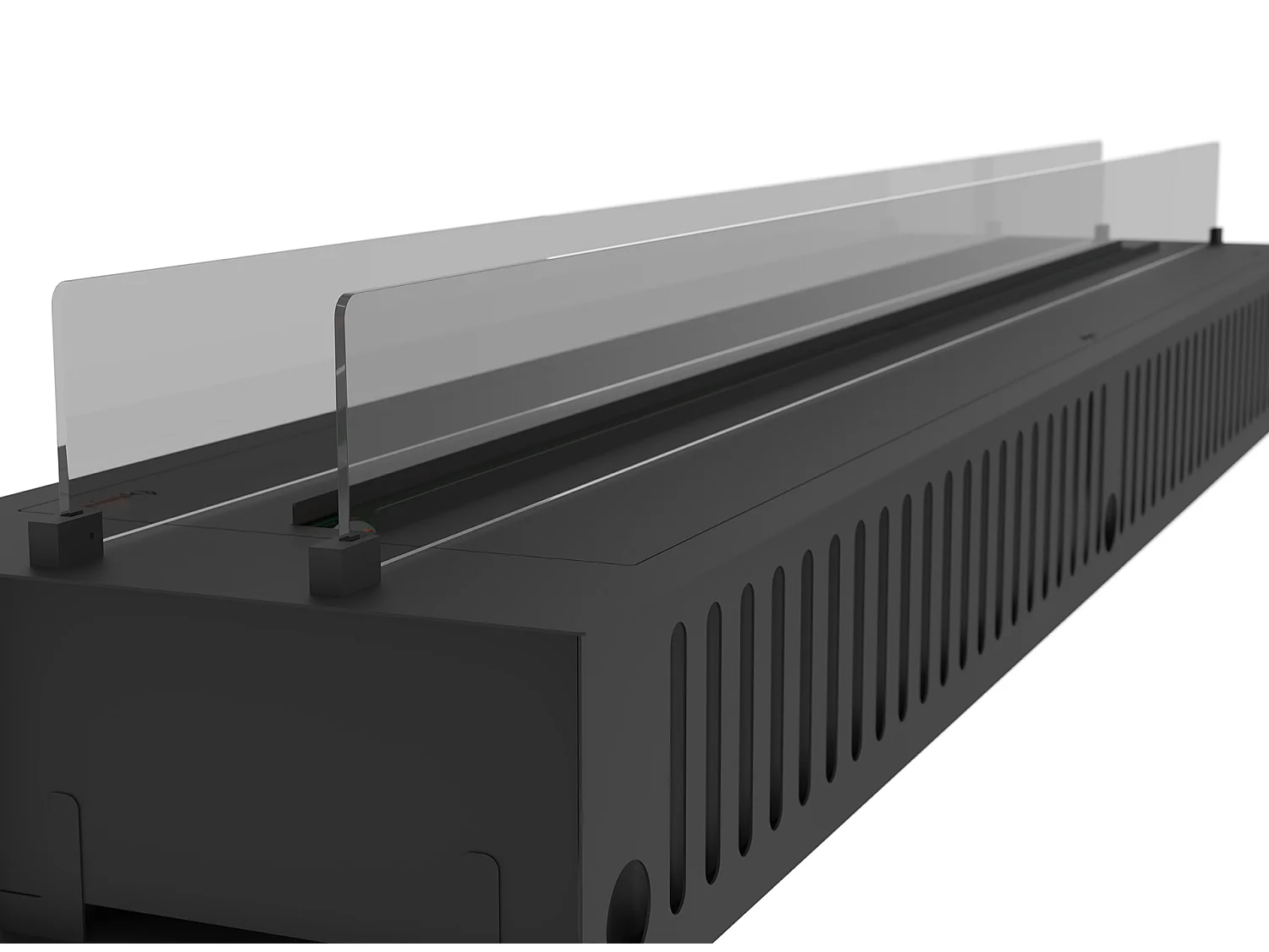 Cheminée encastrable à vapeur d'eau LED multicolore avec remplissage automatique 220 cm INVAPO INSERT