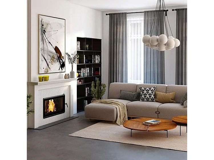 Poêle à bois encastrable -  W16 (16,3 KW) ECO