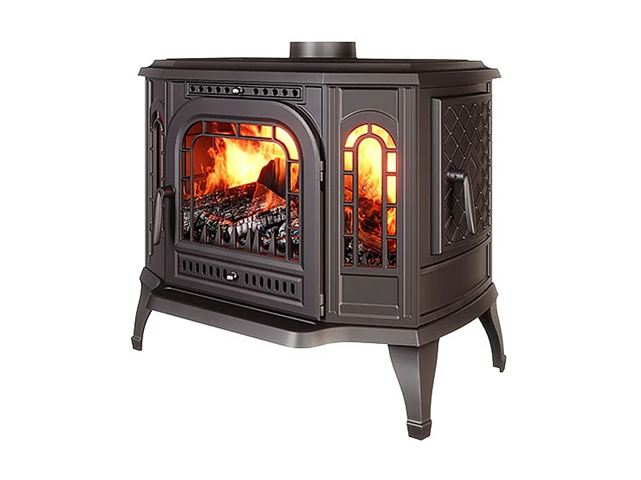 Poêle à bois sur pied - P7 (10,5 KW) ECO