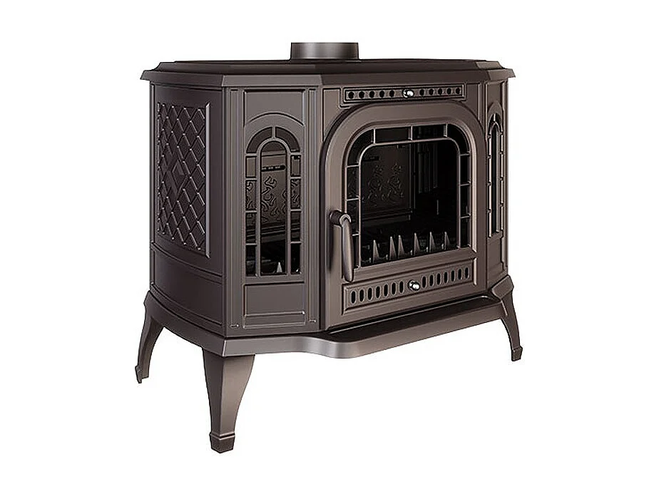 Poêle à bois sur pied - P7 (10,5 KW) ECO