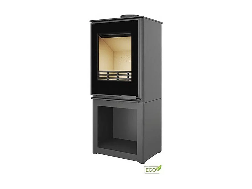 Poêle à bois autoportant - HARITA S15v ECO Decor Sbox