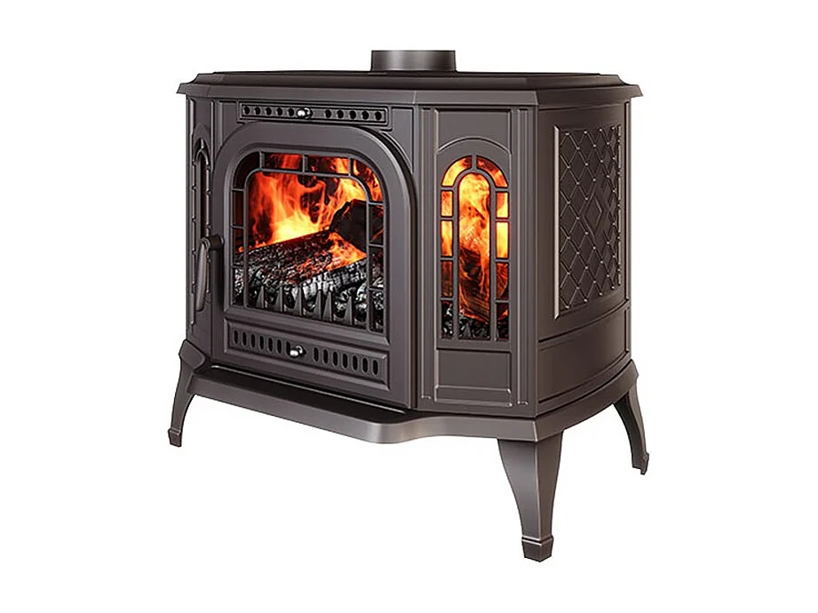 Poêle à bois sur pied - P7 (10,5 KW) ECO