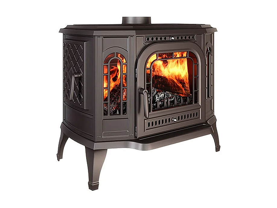 Poêle à bois sur pied - P7 (10,5 KW) ECO