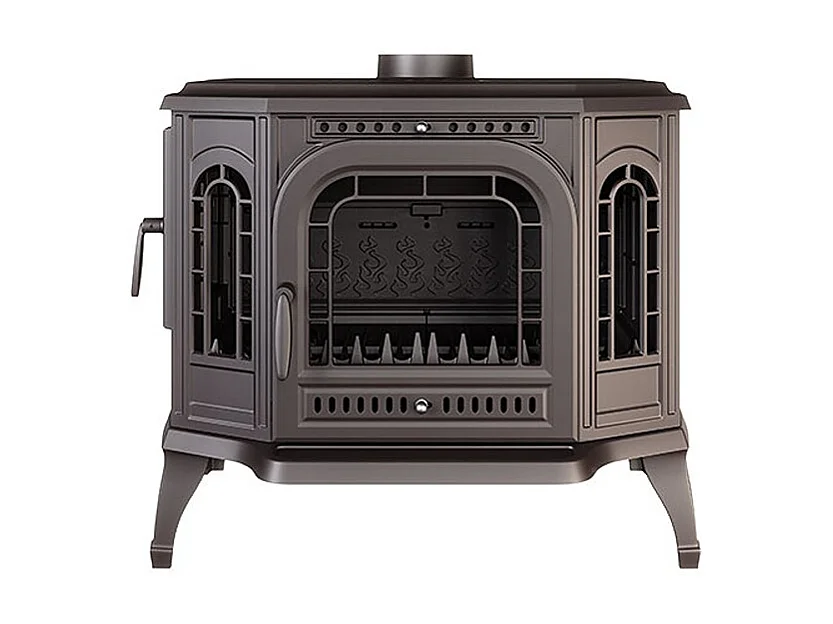 Poêle à bois sur pied - P7 (10,5 KW) ECO