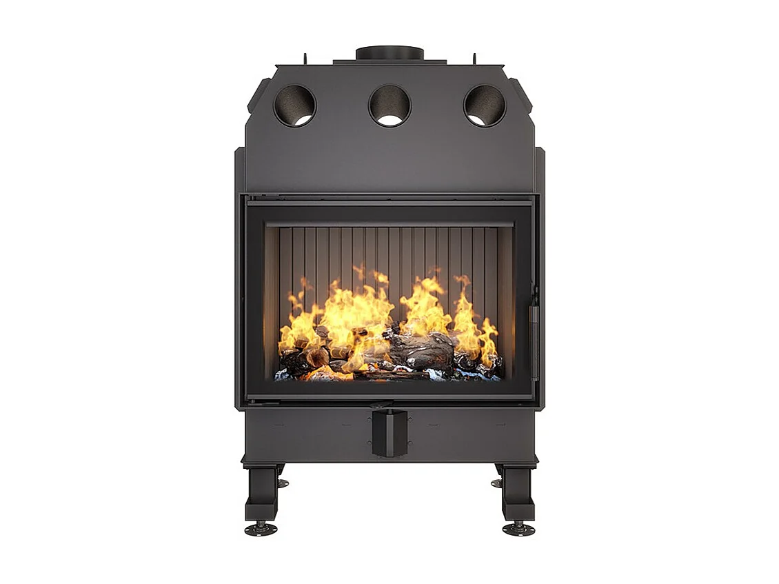 Insert de cheminée à bois Noir - Energy 70x50 (15,1 kW) ECO