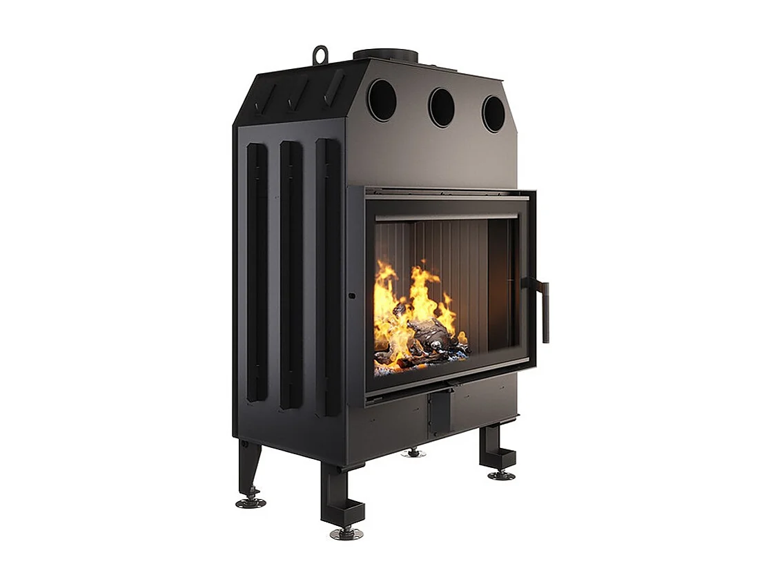 Insert de cheminée à bois Noir - Energy 70x50 (15,1 kW) ECO