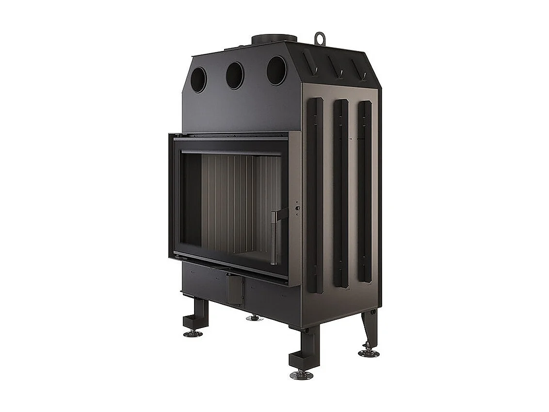 Insert de cheminée à bois Noir - Energy 70x50 (15,1 kW) ECO