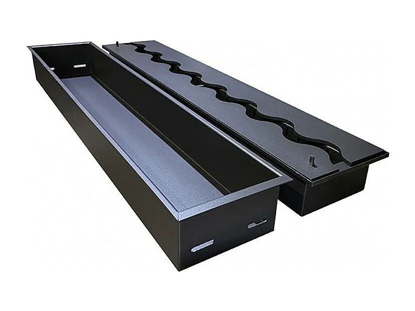 FALA 200 - Brûleur/insert bioéthanol encastrable avec récipient de sécurité 120 cm / capacité 10L